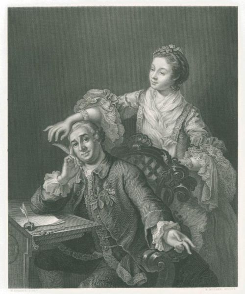 Garrick And His Wife